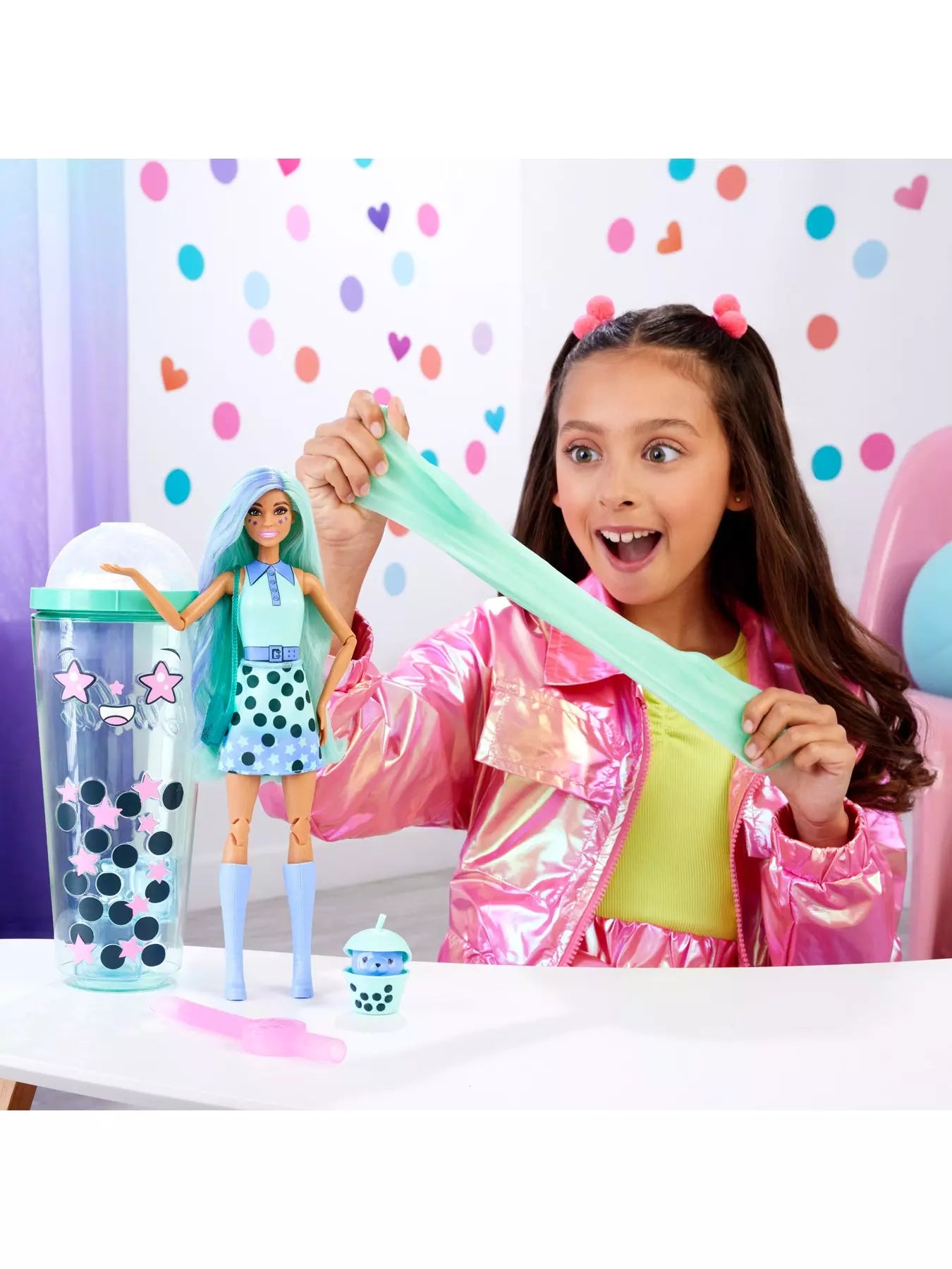 Barbie Pop Reveal Bubble Tea Series Doll Green