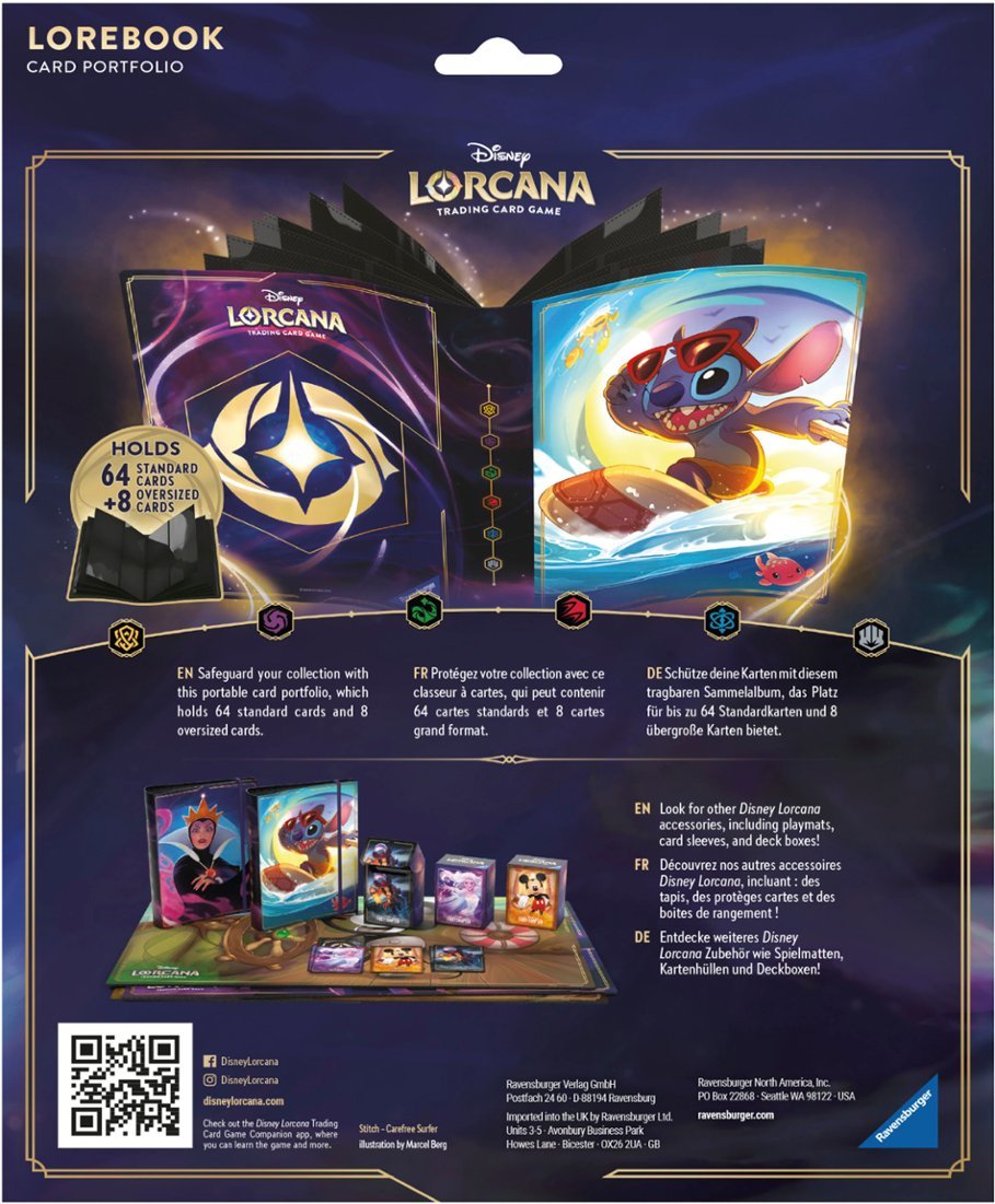 Disney Lorcana - 10 Page Portfolio - Stitch