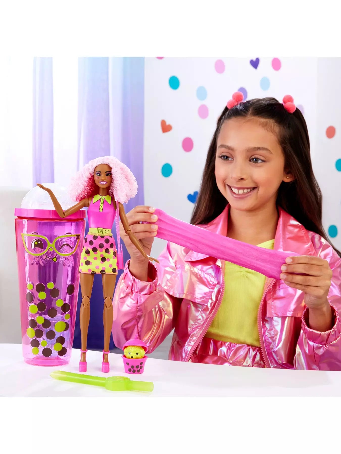 Barbie Pop Reveal Bubble Tea Series Doll Pink