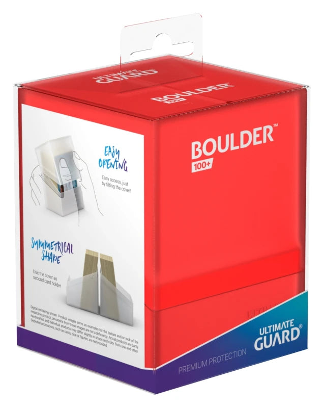 Ultimate Guard - Boulder Deck Case 100+ - Ruby