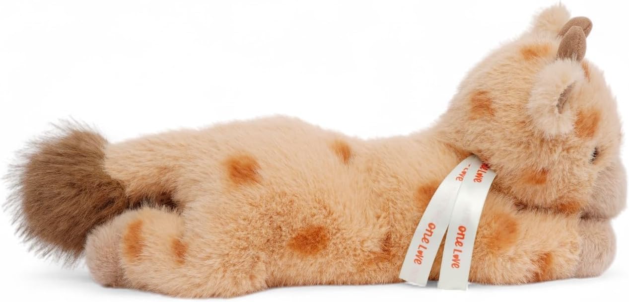 Willow Giraffe Yellow & Brown Plush Toy