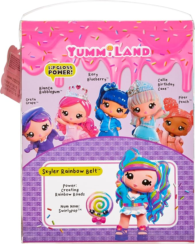 Yummiland Lipgloss Skyler Rainbow Belt Doll