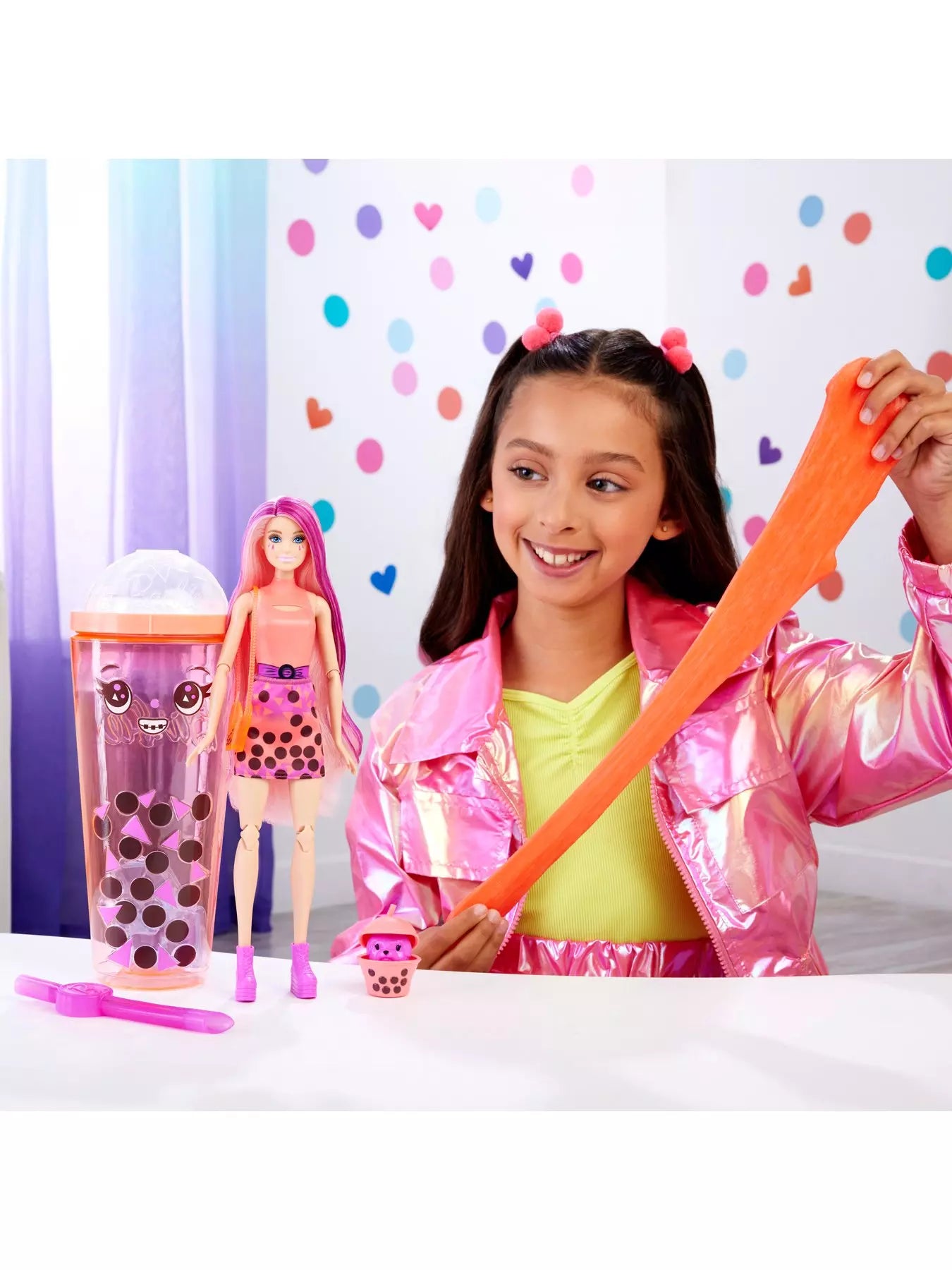 Barbie Pop Reveal Bubble Tea Series Doll Red