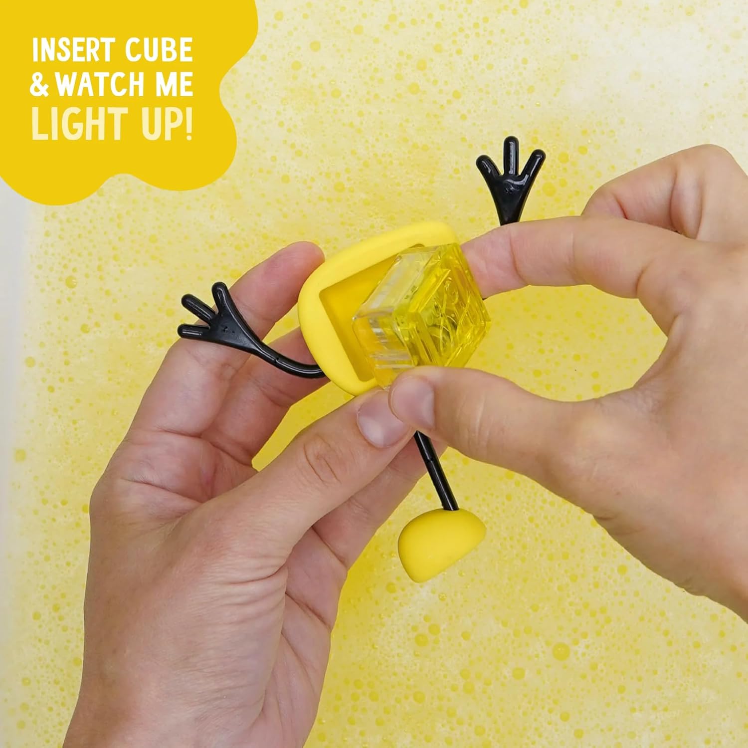 Glo Pals Light Up Sensory Toy Character Pack Yello