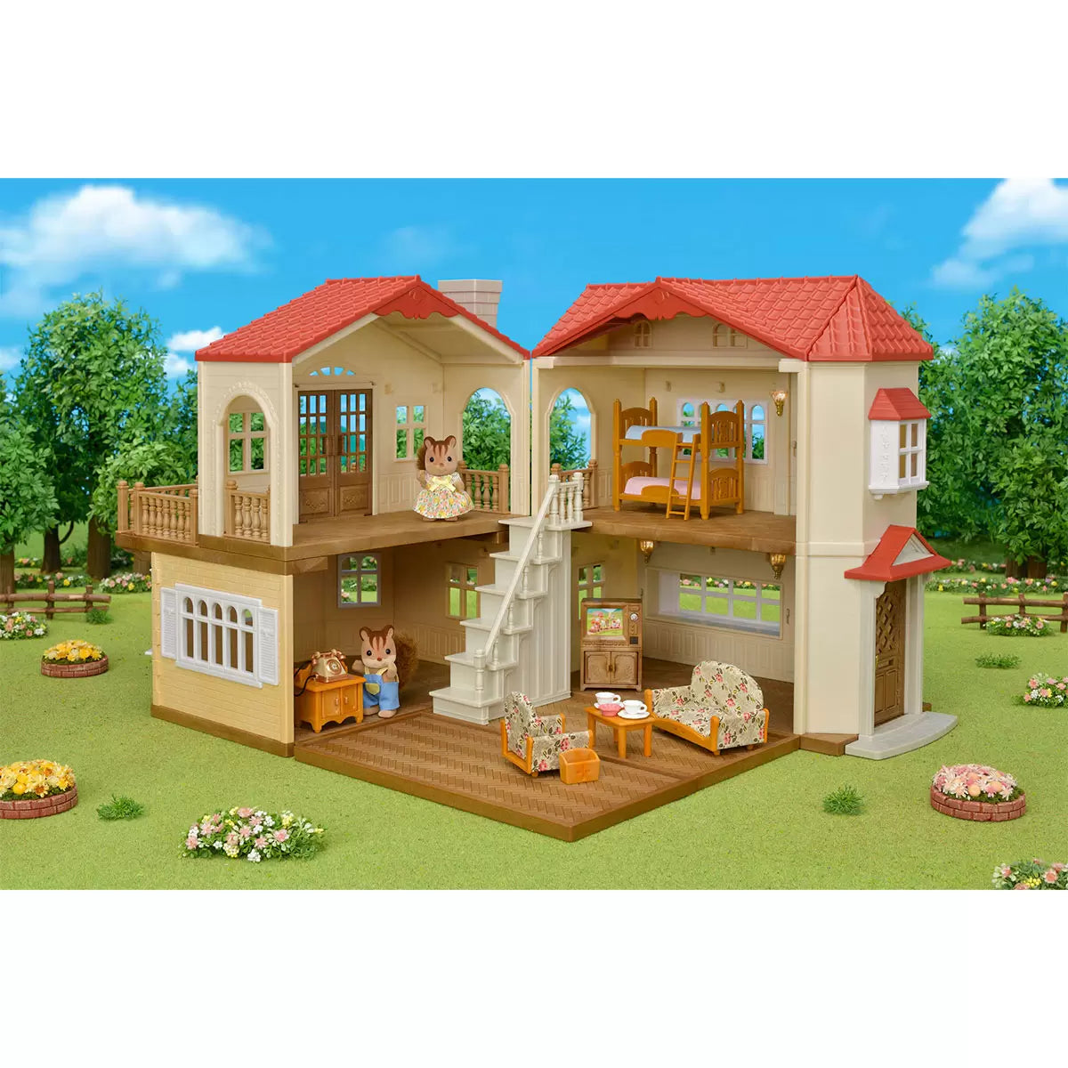 Sylvanian Families New Red Roof Country Home