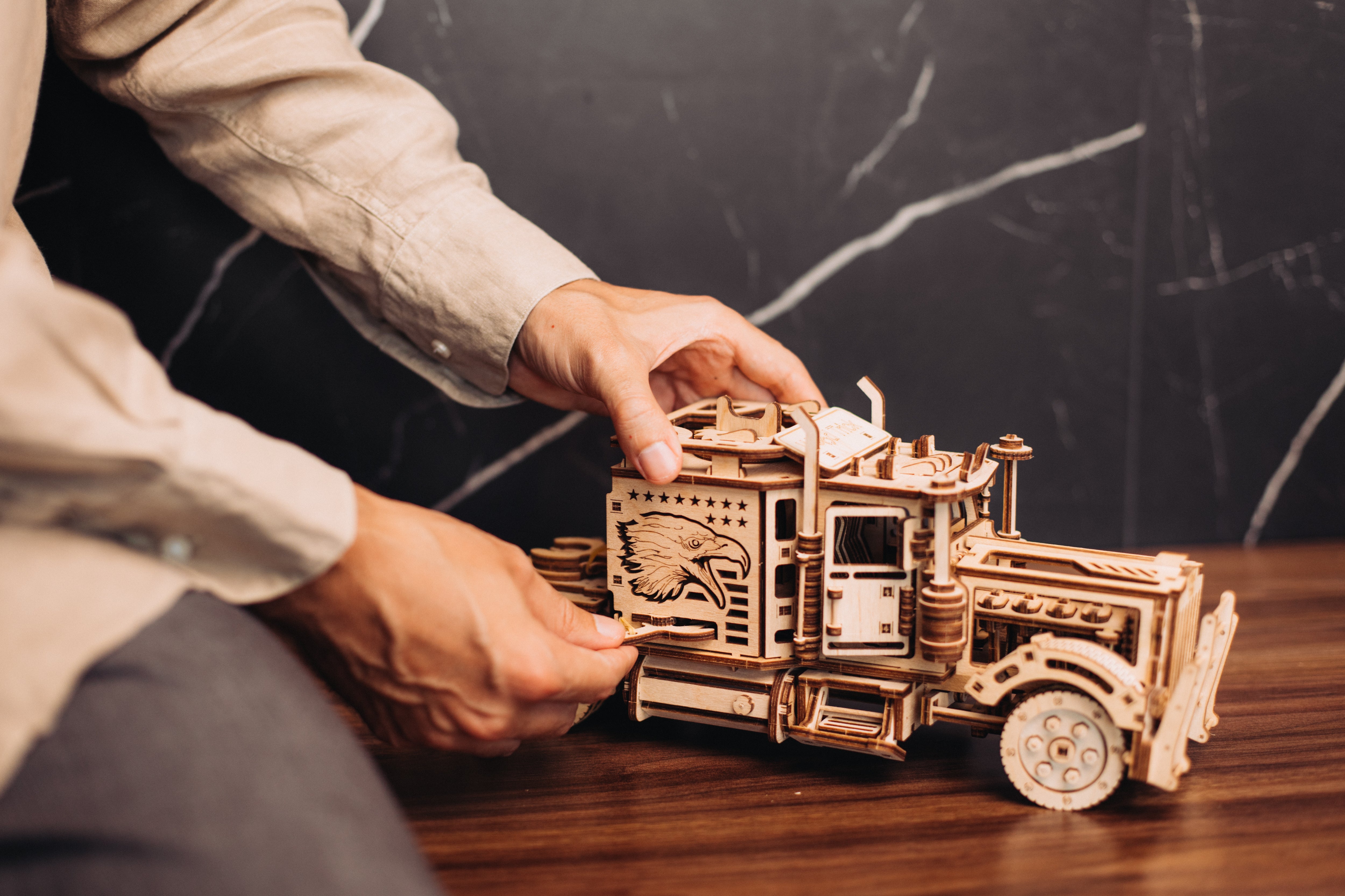 Wood Trick Big Rig 485 Piece Set
