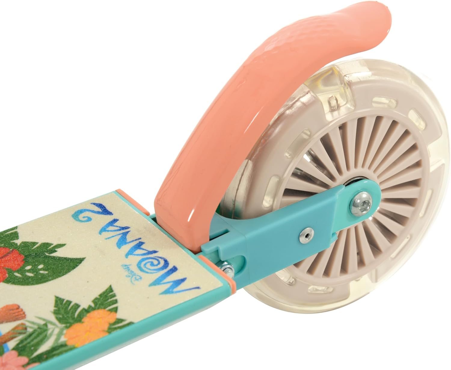 Moana 2 Folding In Line Scooter with Lights