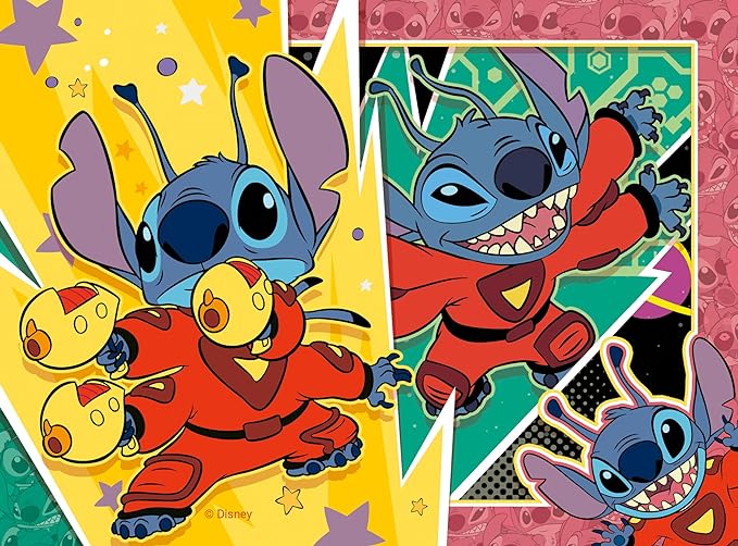 Disney Stitch 12/16/20/24 Piece Jigsaw Puzzle