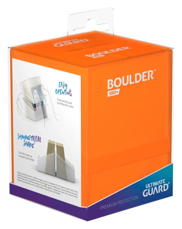 Ultimate Guard - Boulder Deck Case 100+ - Poppy Topaz