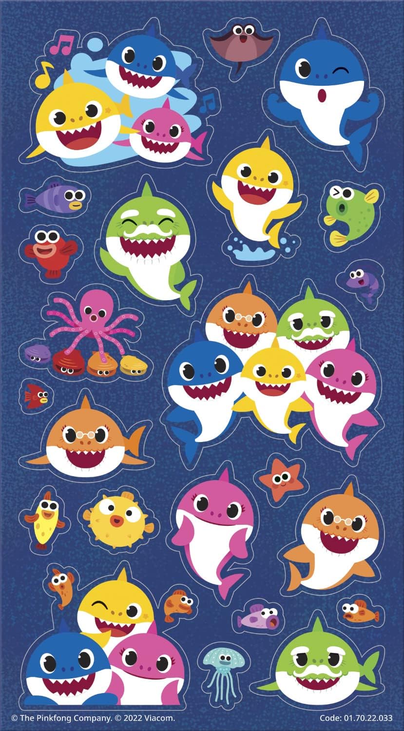 Baby Shark Mega Sticker Pack