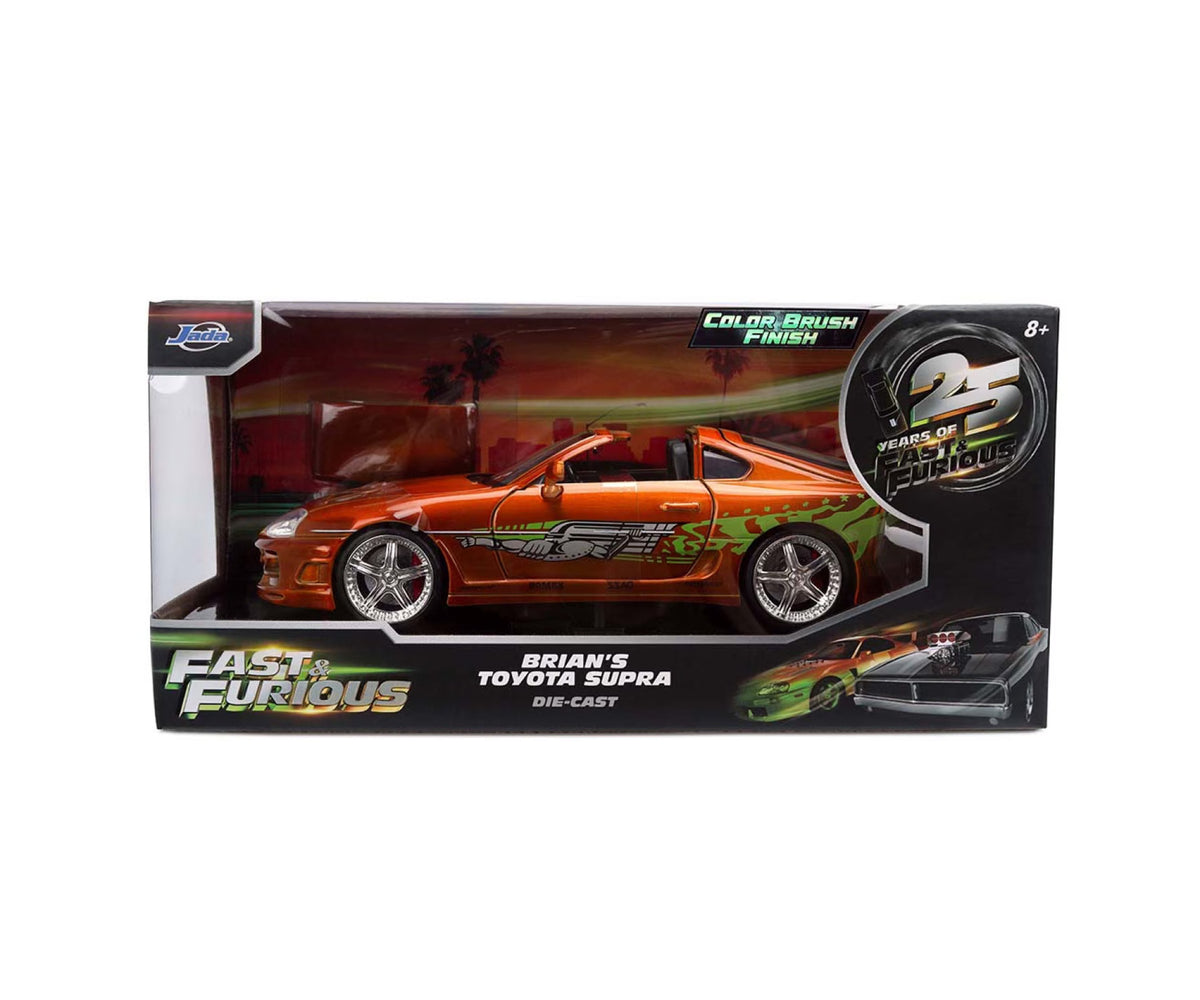 Fast & Furious Brians Toyota Supra 1:24 Scale