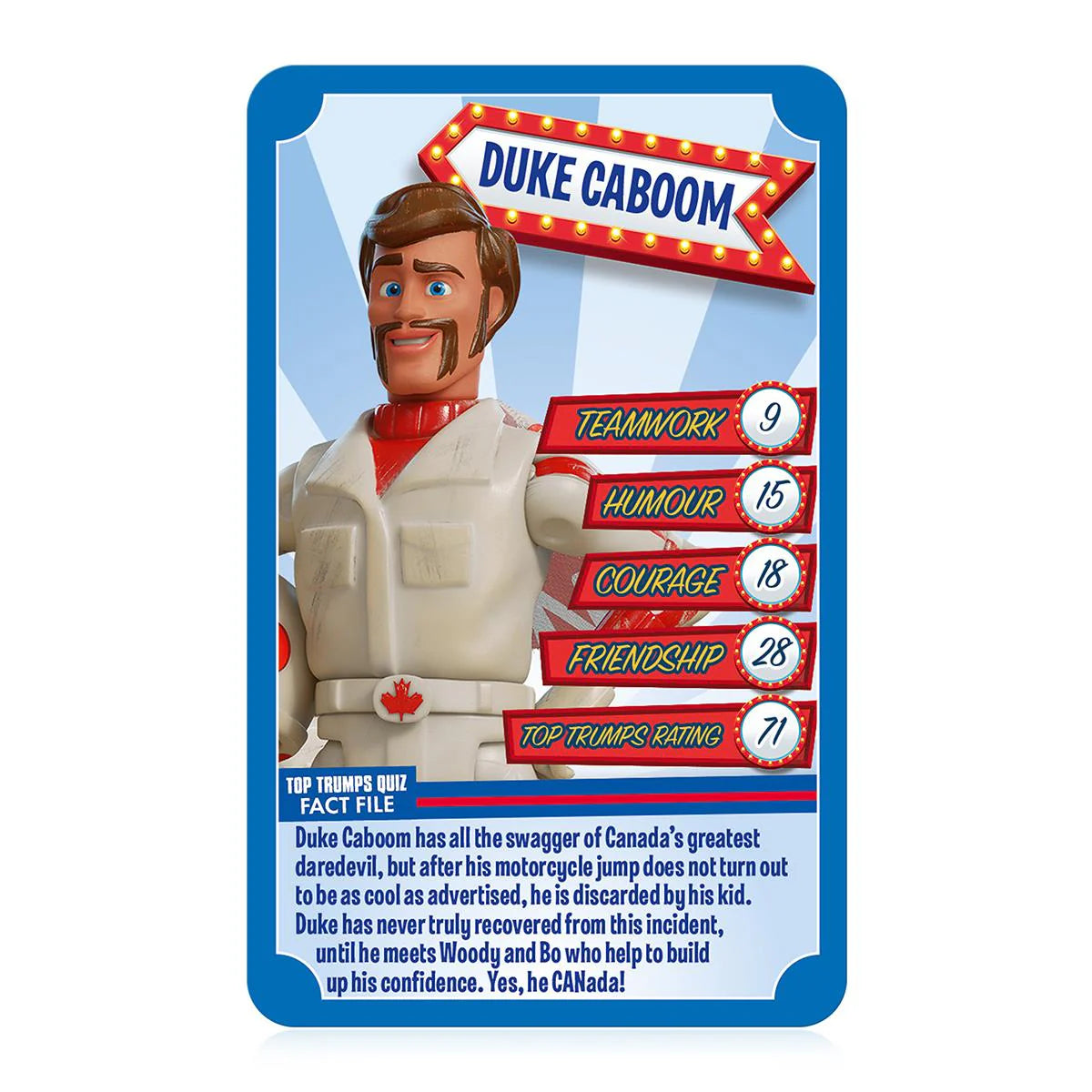 Toy Story 4 Top Trumps