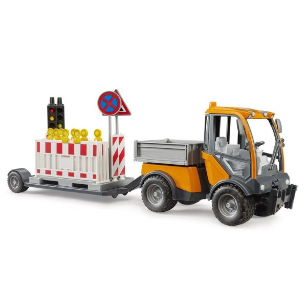 Bruder Vario Car Tipping Body& Traffic Safety Trai