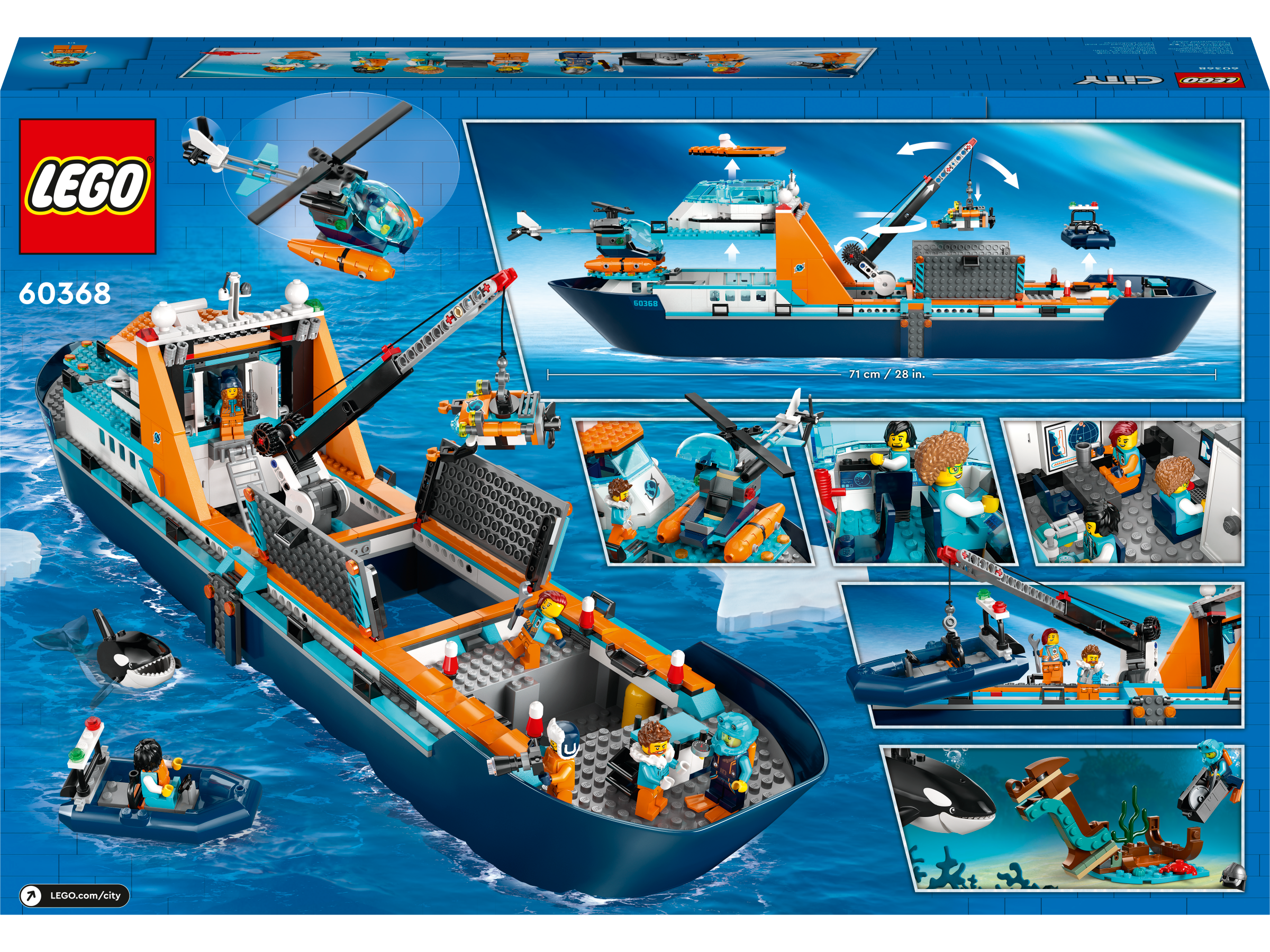 Lego 60368 Arctic Explorer Ship