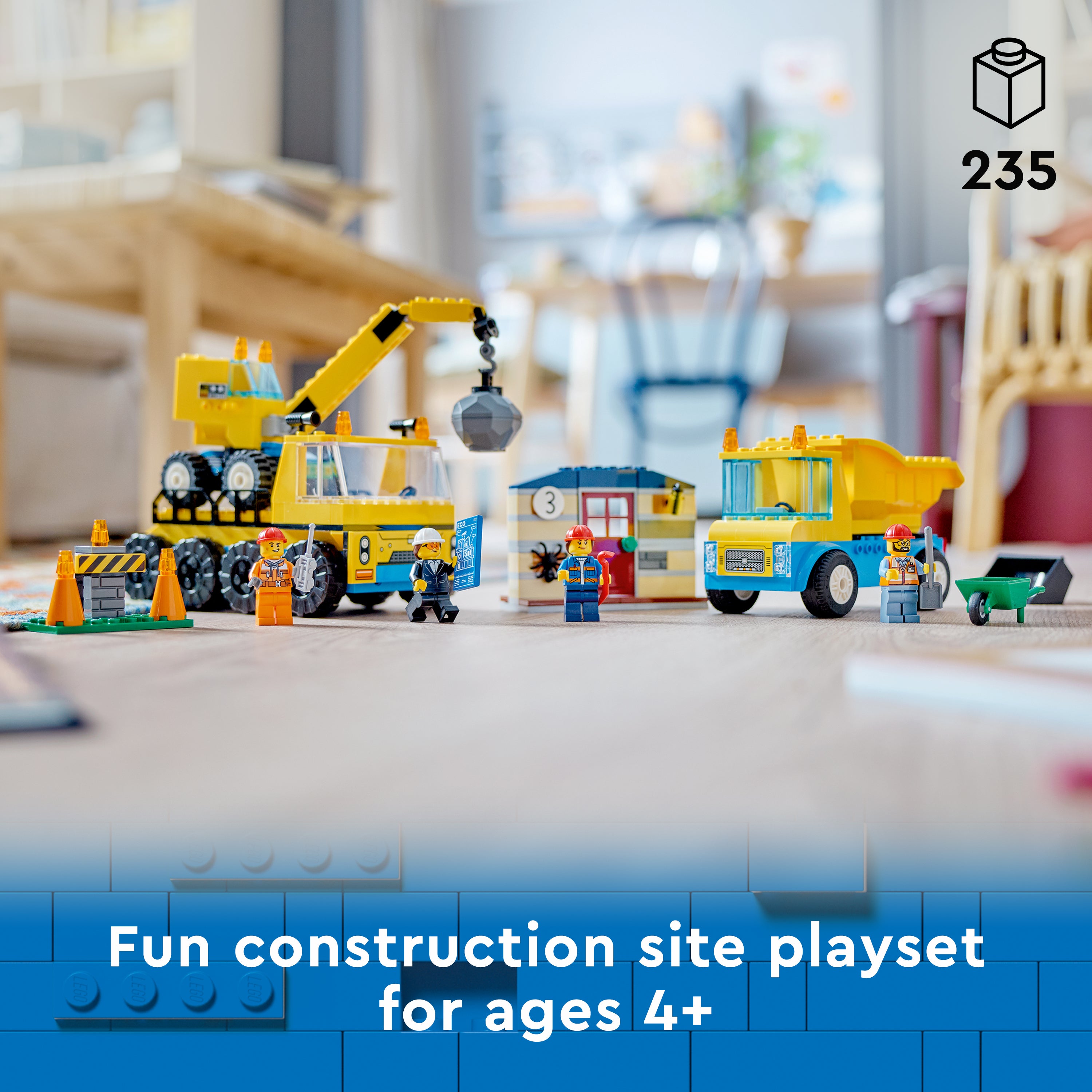 Lego 60391 Construction Trucks and Wrecking Ball