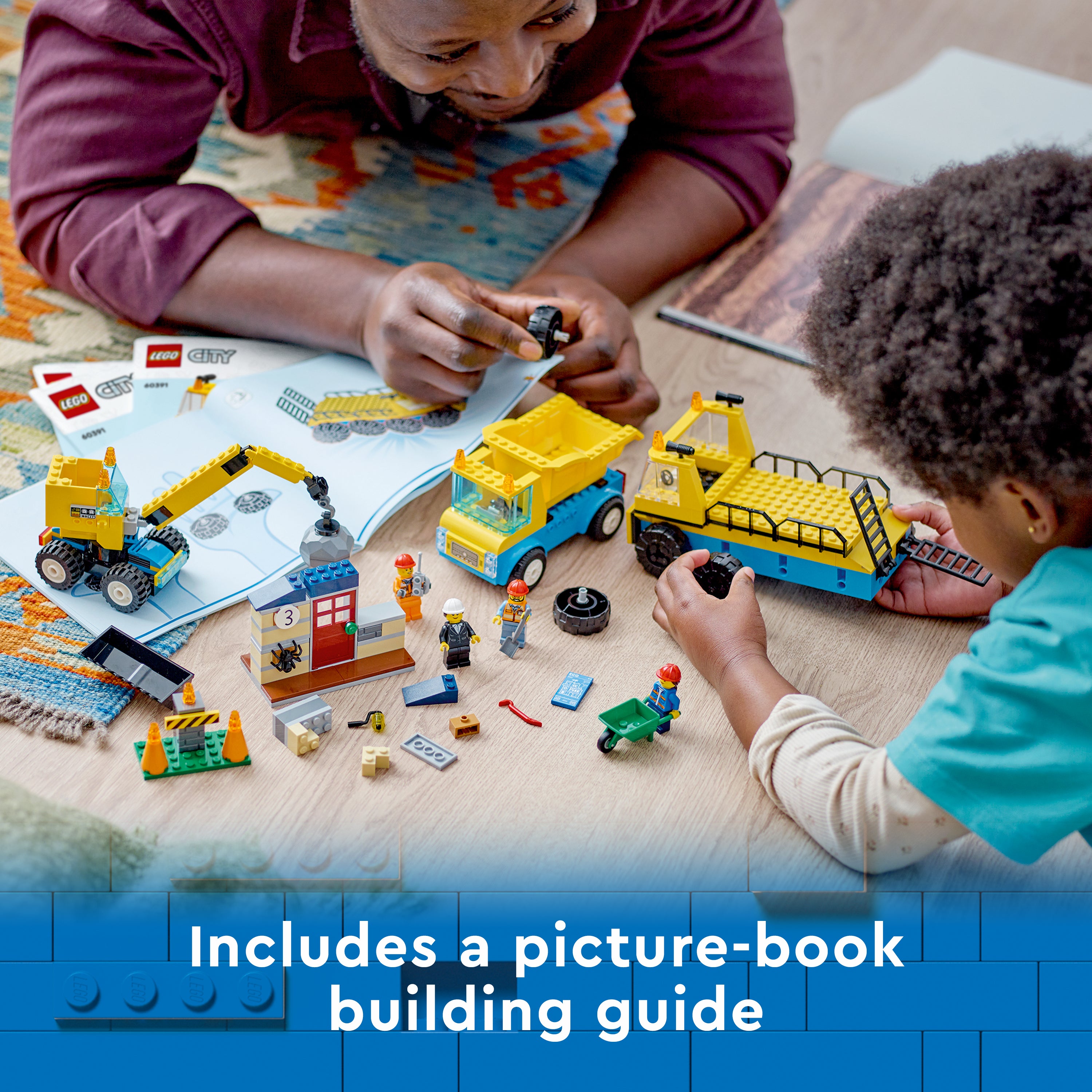 Lego 60391 Construction Trucks and Wrecking Ball