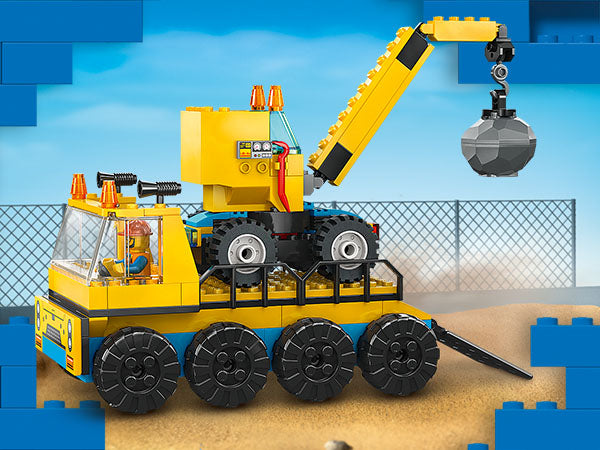 Lego 60391 Construction Trucks and Wrecking Ball