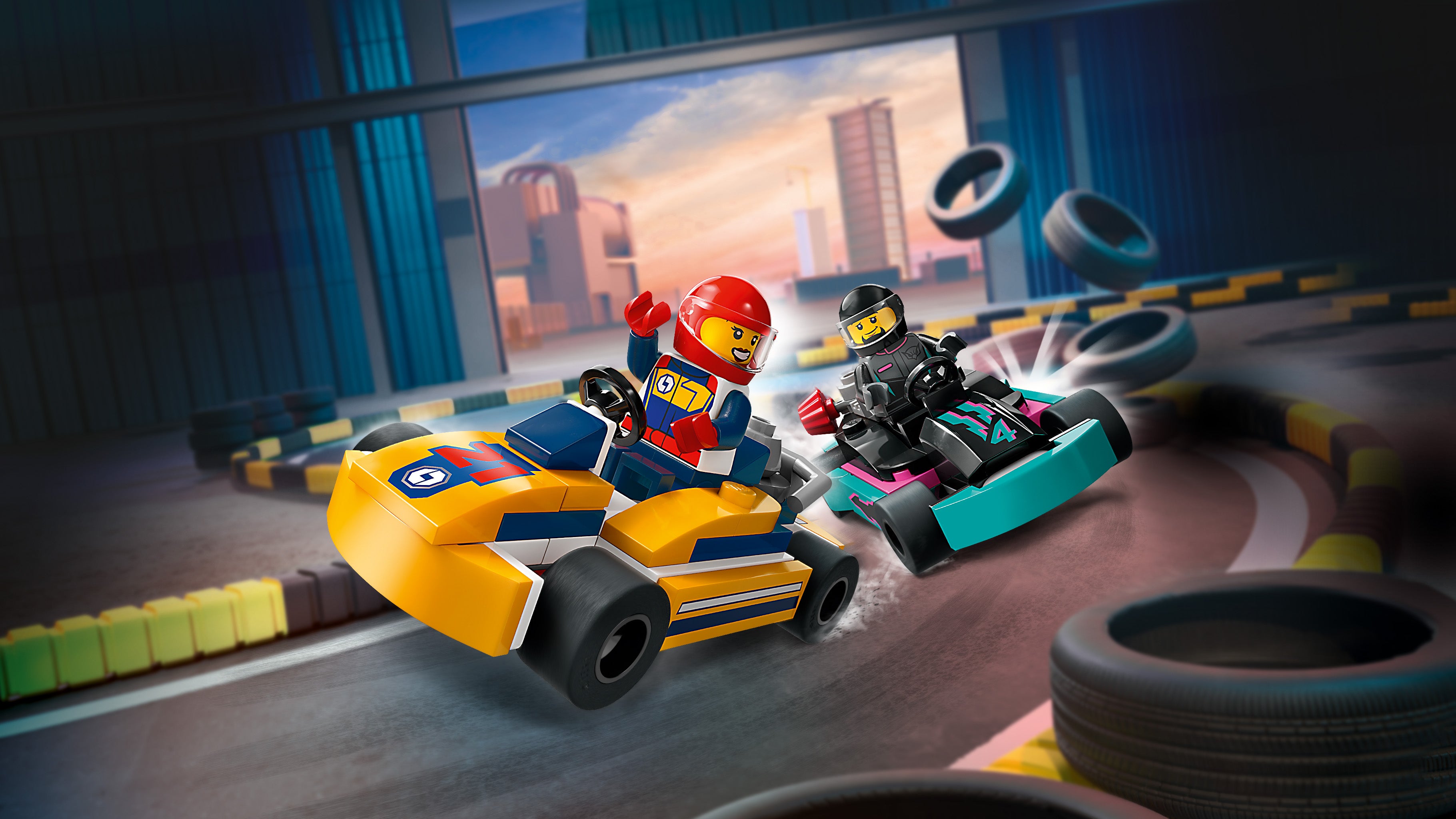 Lego 60400 Go-Karts and Race Driver
