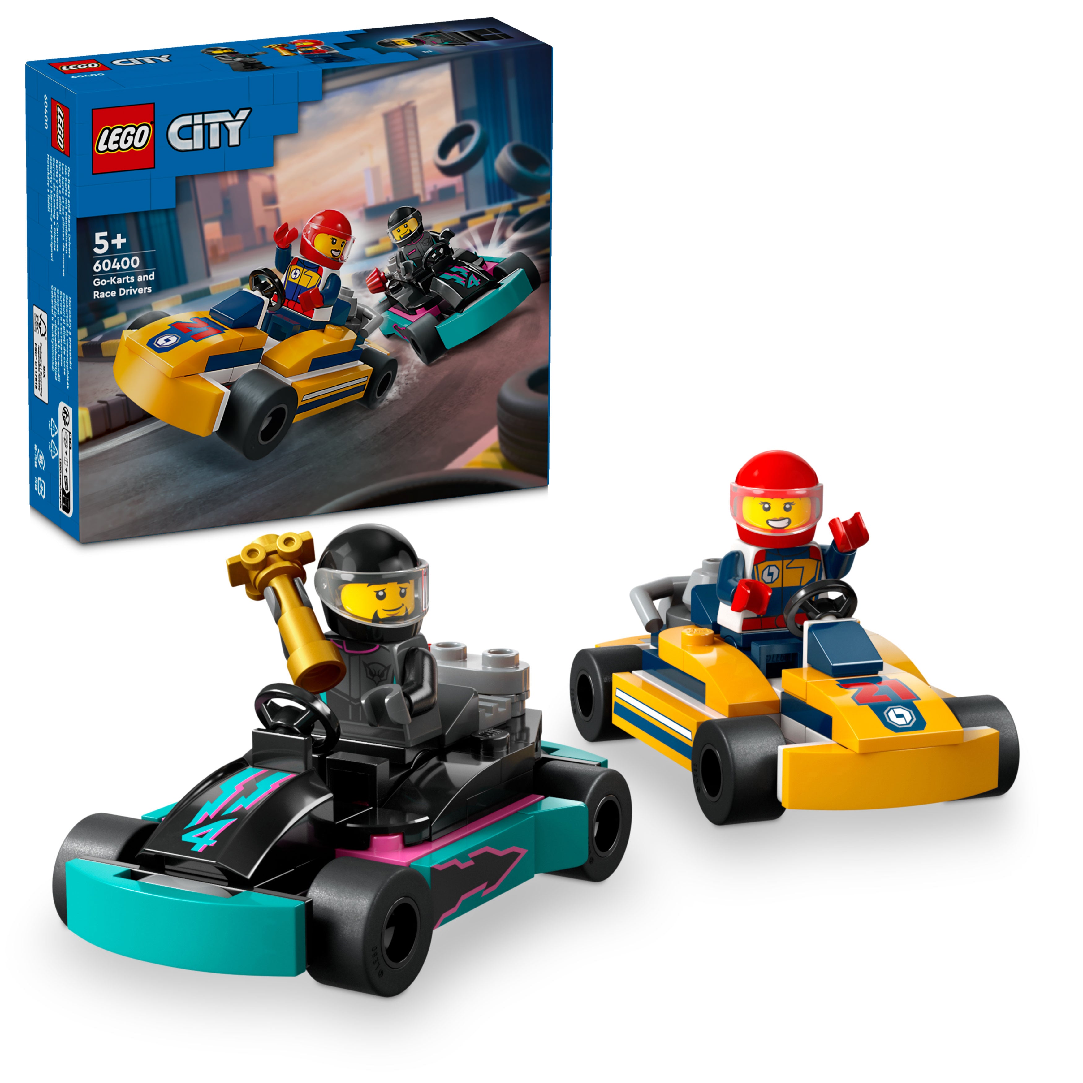 Lego 60400 Go-Karts and Race Driver