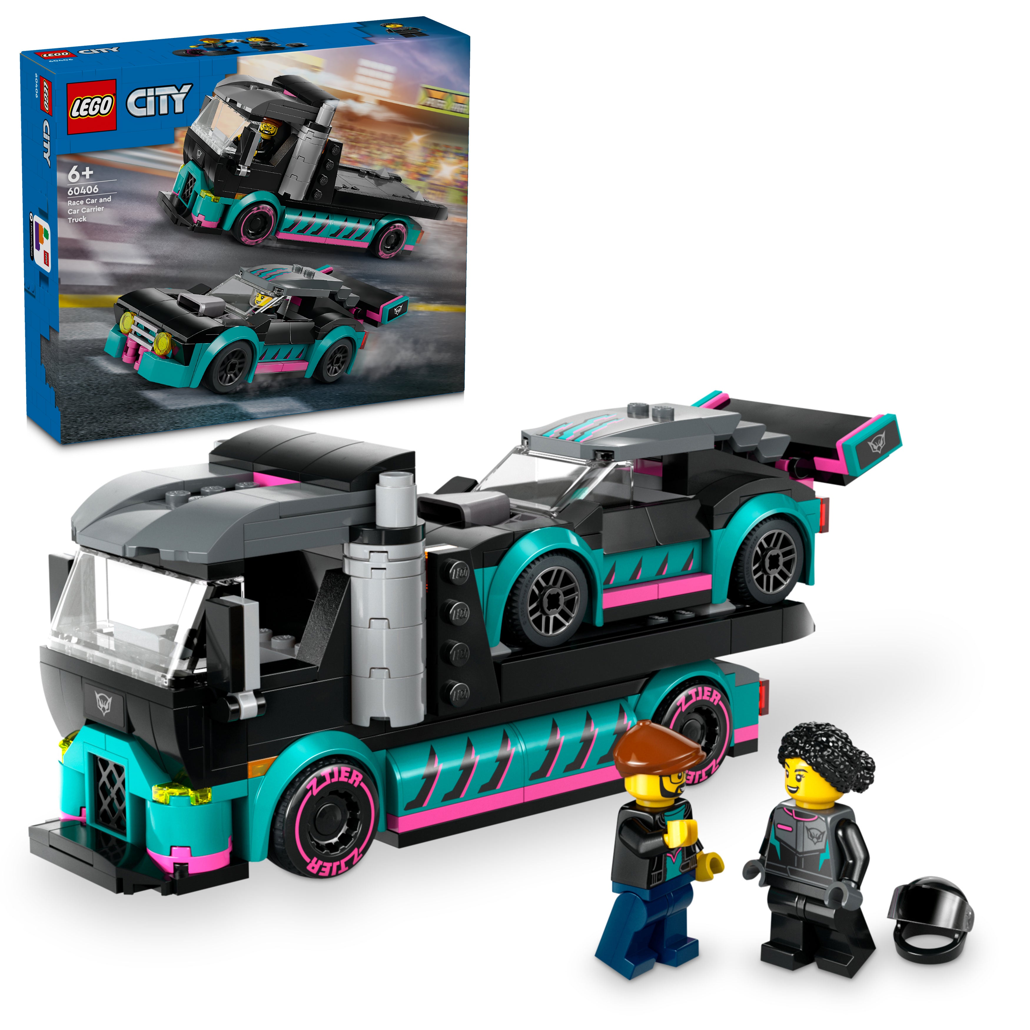 Lego 60406 Race Car and Car Carrier