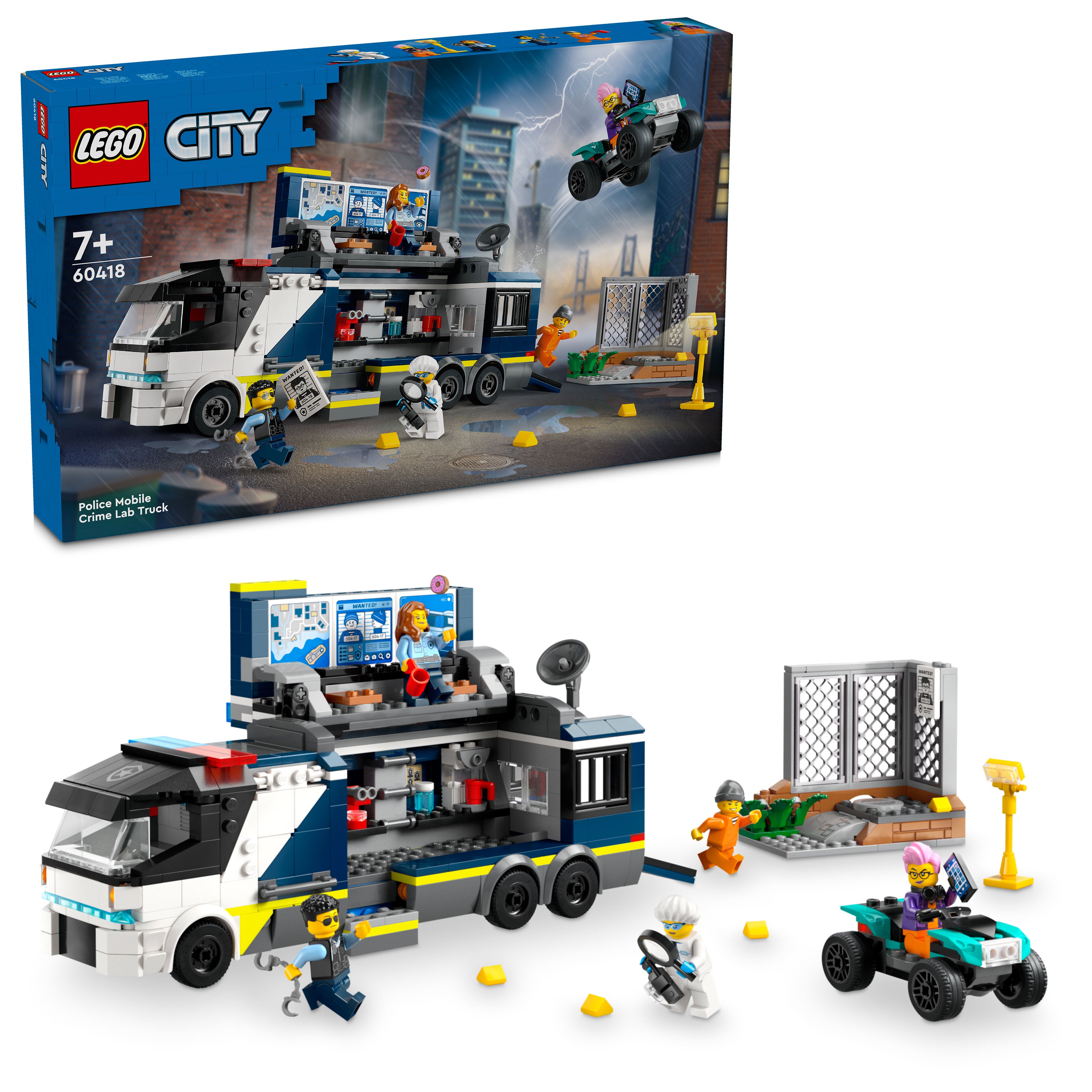 Lego 60418 Police Mobile Crime Lab