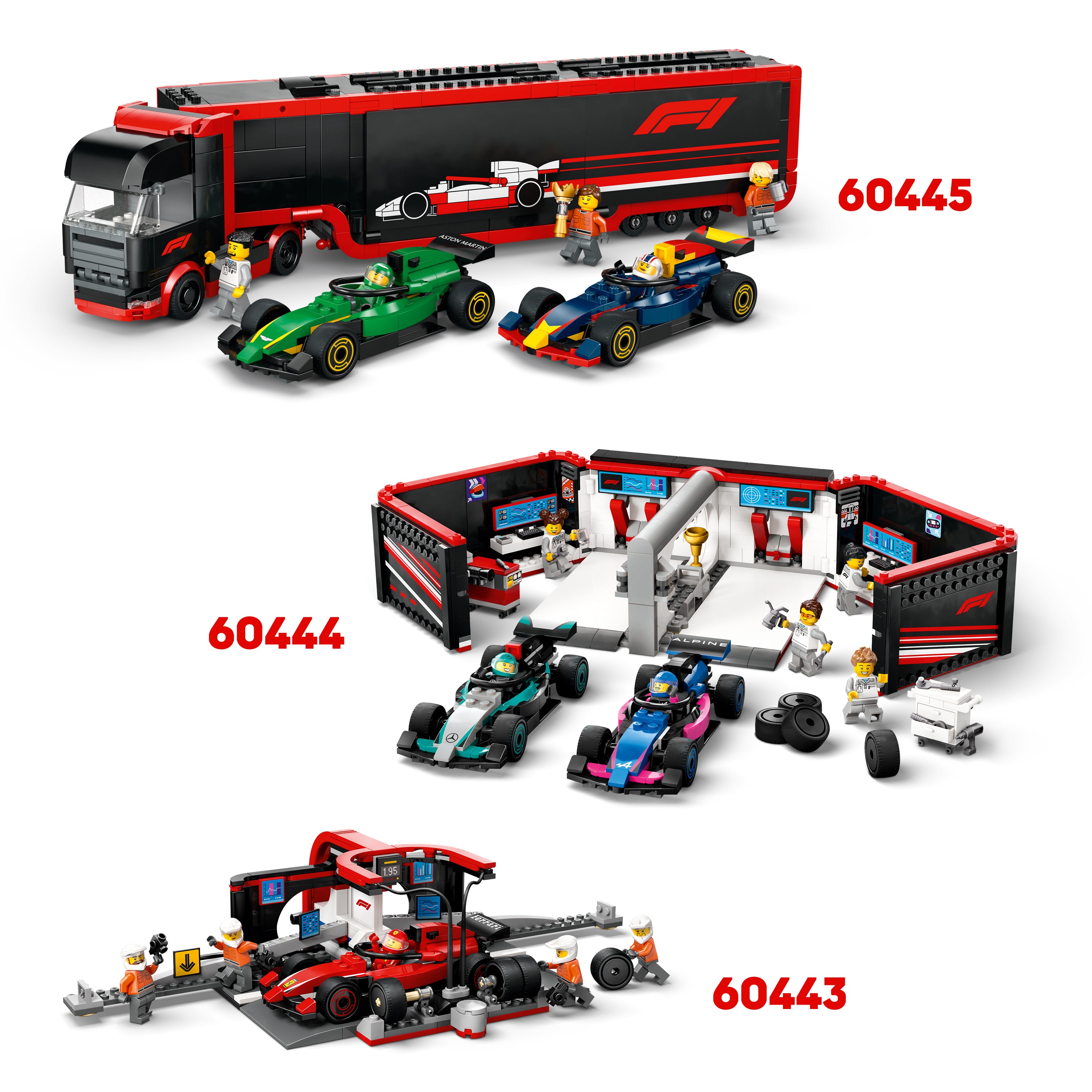 LEGO City 60442 F1® Driver with McLaren Race Car