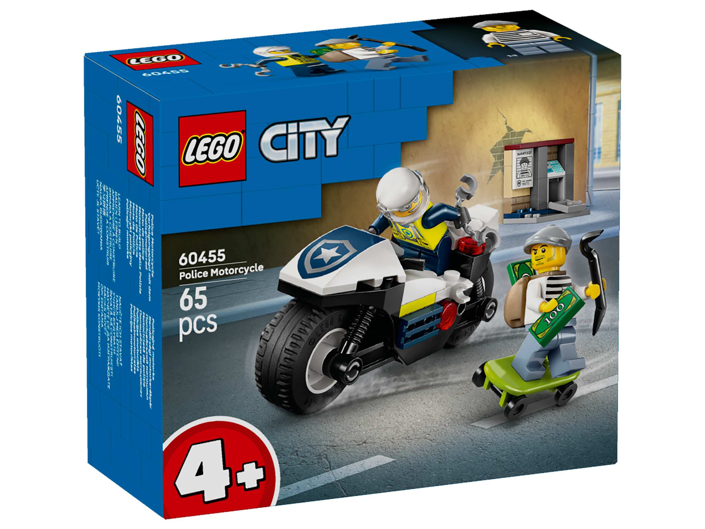 Lego 60455 Police Motorcycle Chase