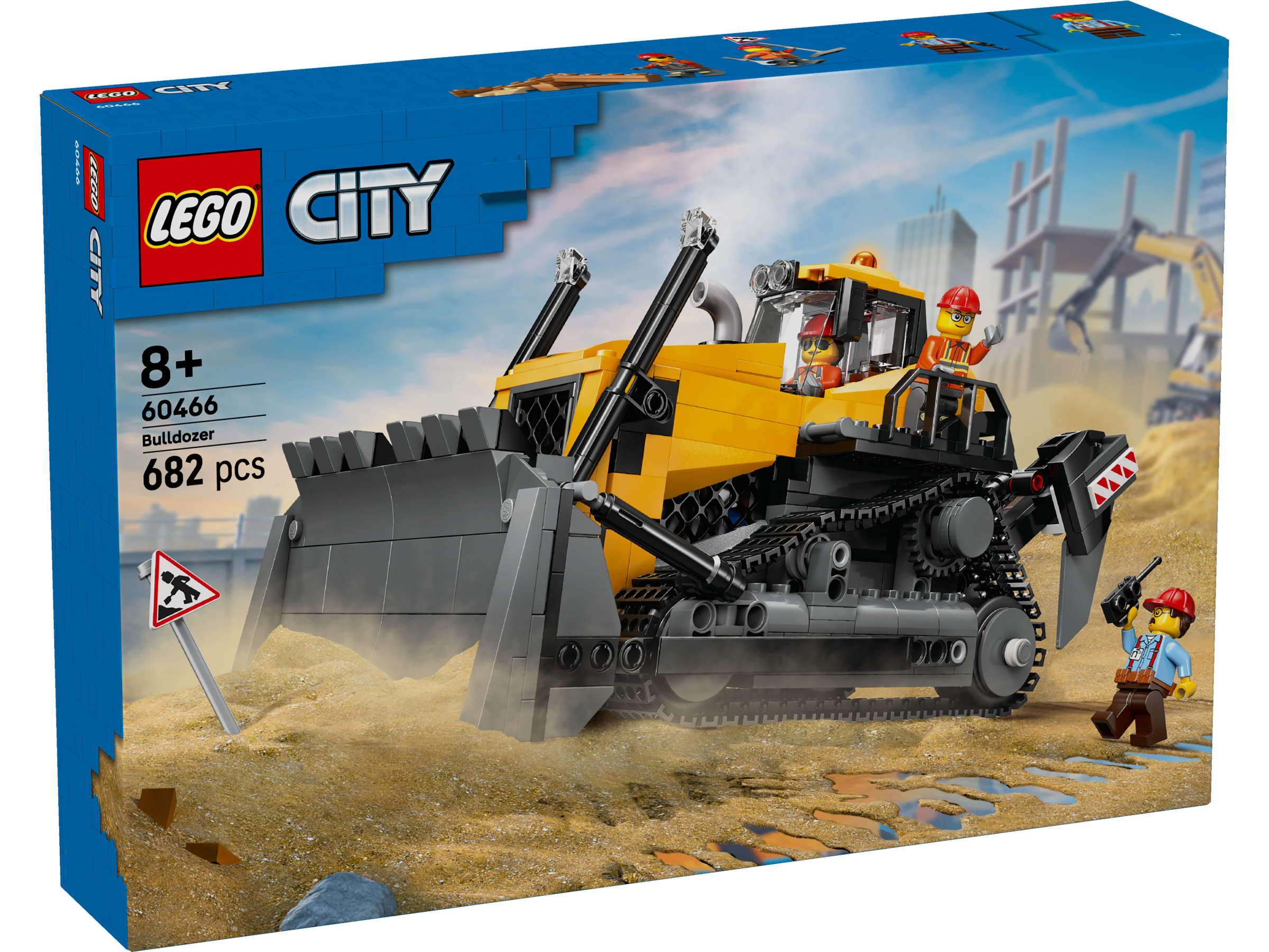 Lego 60466 Yellow Bulldozer