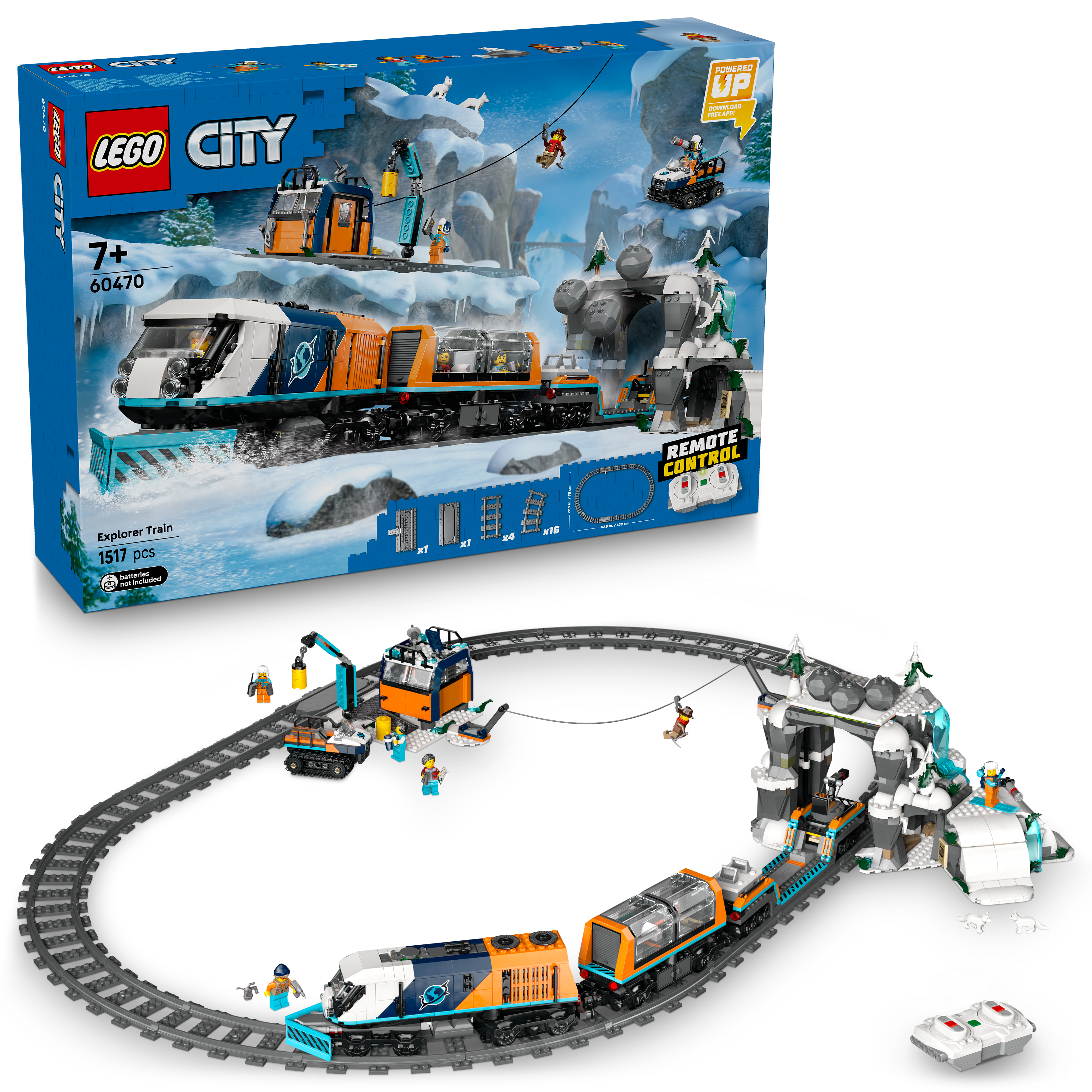 Lego 60470 Explorers Arctic Polar Express