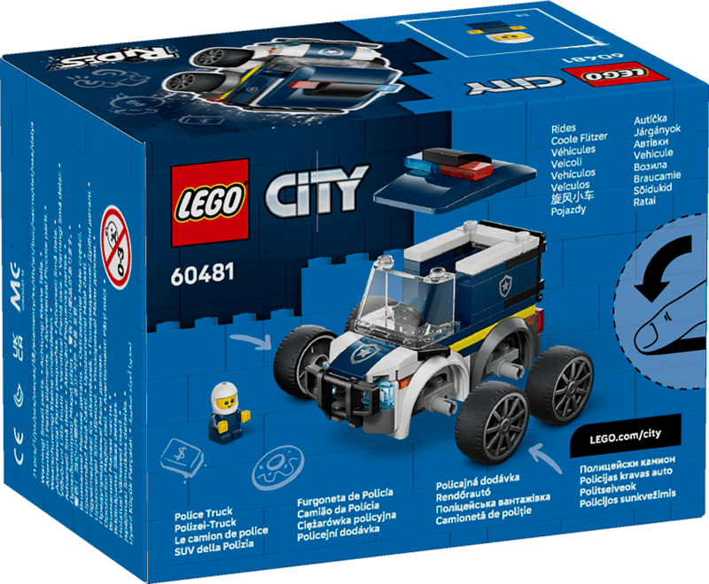 Lego 60481 Rides – Police Truck