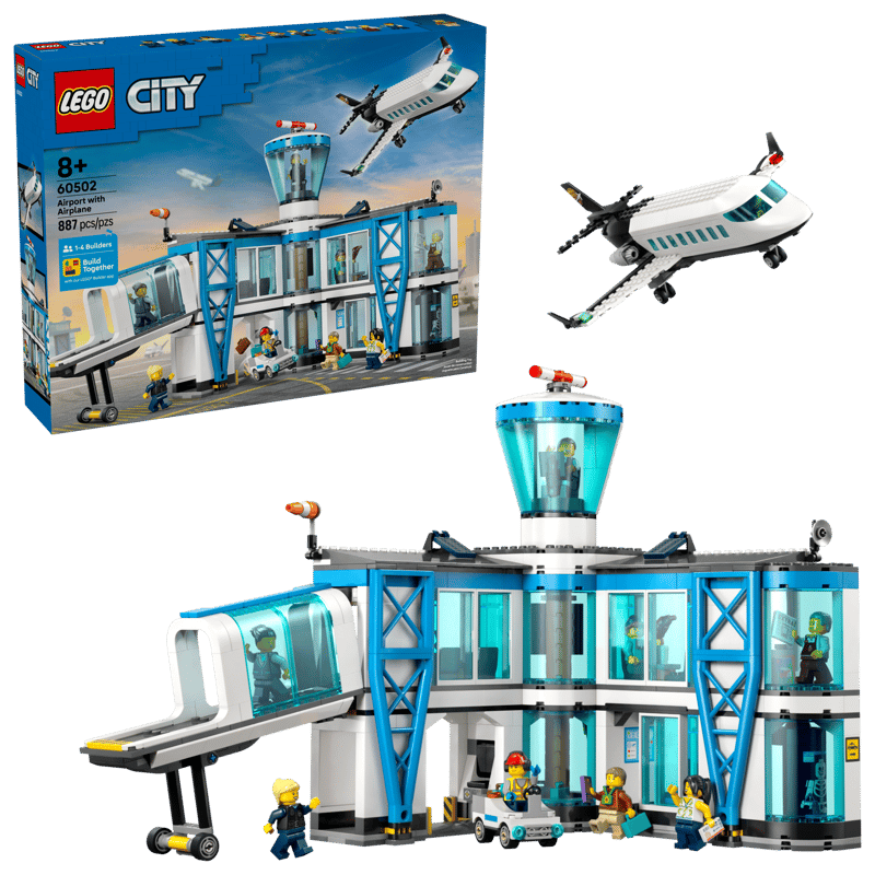 Lego 60502 Airport with Airplane