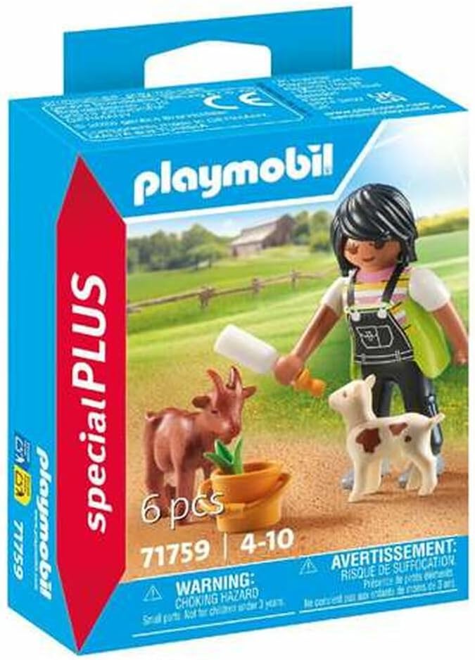 Playmobil Woman with Goats