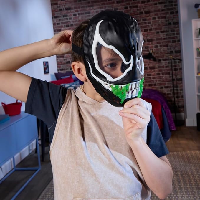 Spiderman VenomVersus Feature Venom Mask