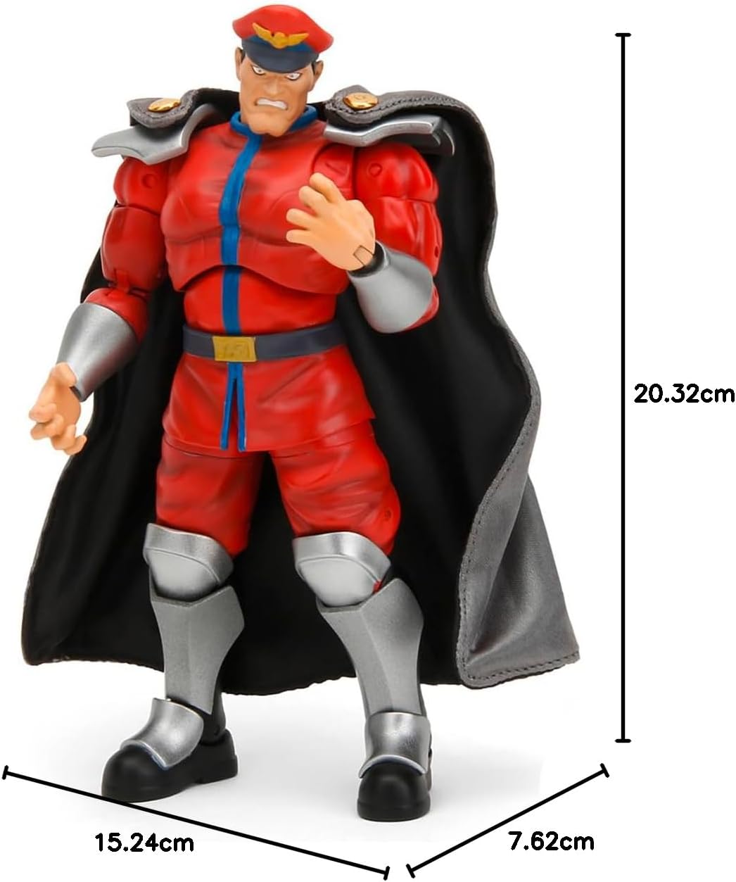 Jada Street Fighter II M. Bison 6" Action Figure