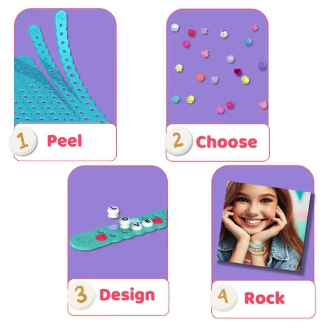 Jelly Bands Grape Scented Peel Away Bracelets