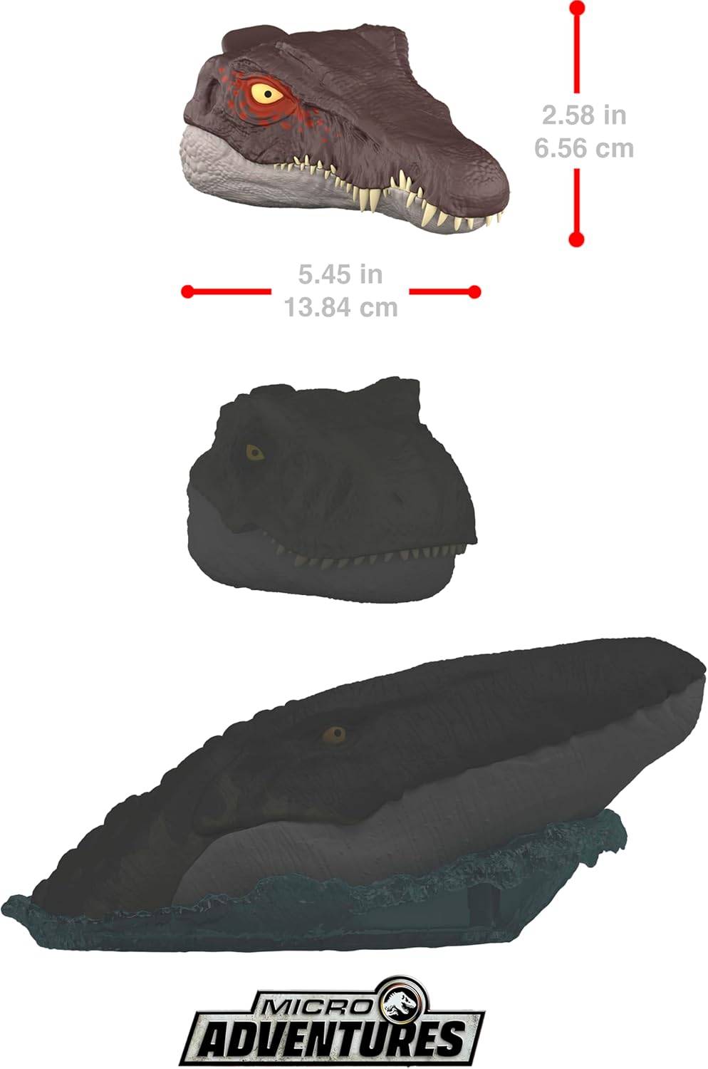 Jurassic World Rebirth - Spinosaurus Micro Adventure Playset