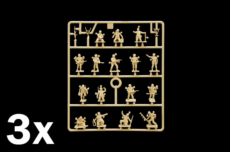 Italeri WWII American Infantry 1:72 Scale Figures