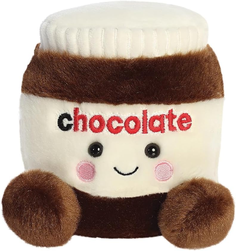 Palm Pals Silky Chocolate Spread 12cm Soft Toy
