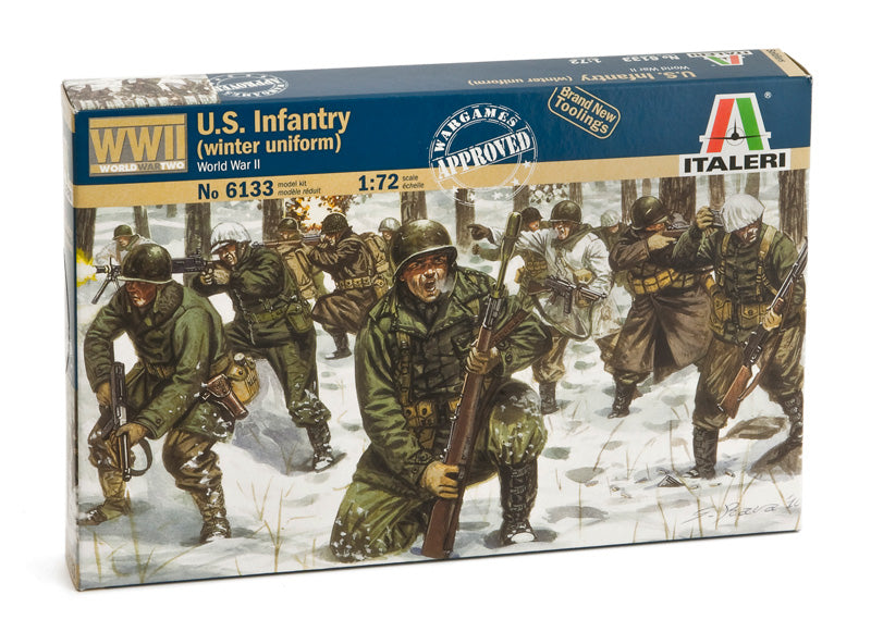 Italeri U.S. Infantry WWII 1:72 Scale Figures