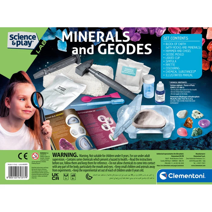 Clementoni Minerals & Geodes Lab