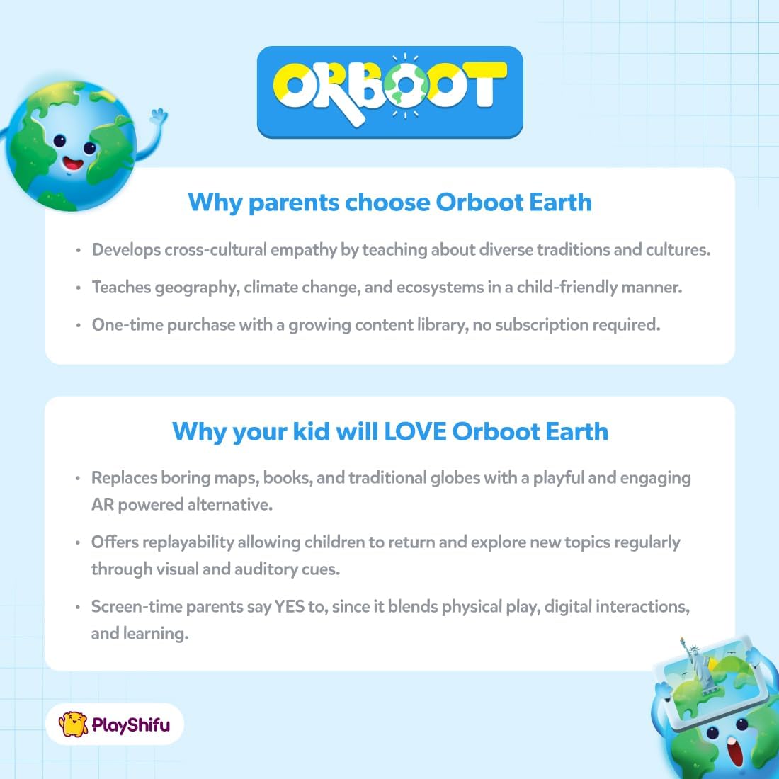 Orboot Our Earth Interactive Globe