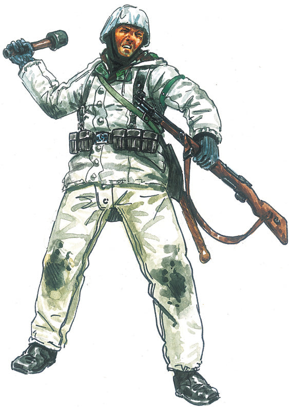Italeri WW2 German Winter Troops 1:72 Scale