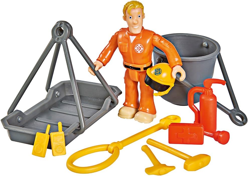 Fireman Sam Helicopter Wallaby II with Pilot Tom