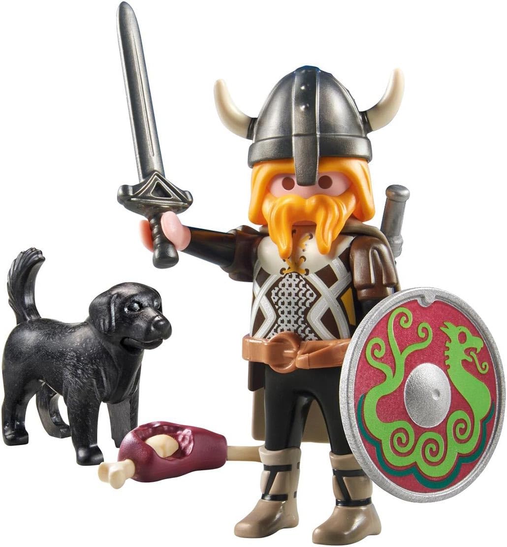 Playmobil Viking with Guard Dog