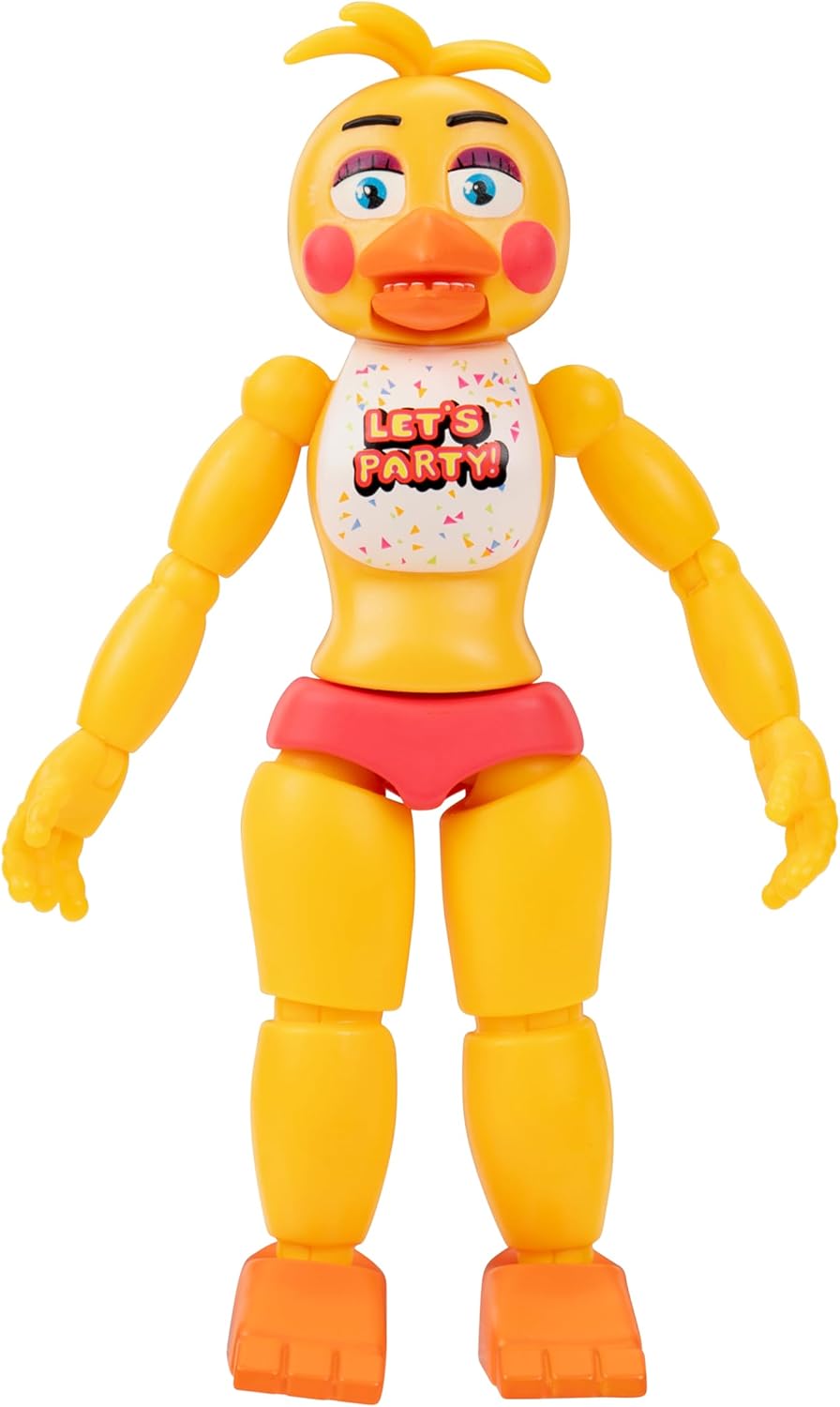 Five Nights at Freddy's Action Figure Chica with Glow in The Dark Eyes 12.5cm
