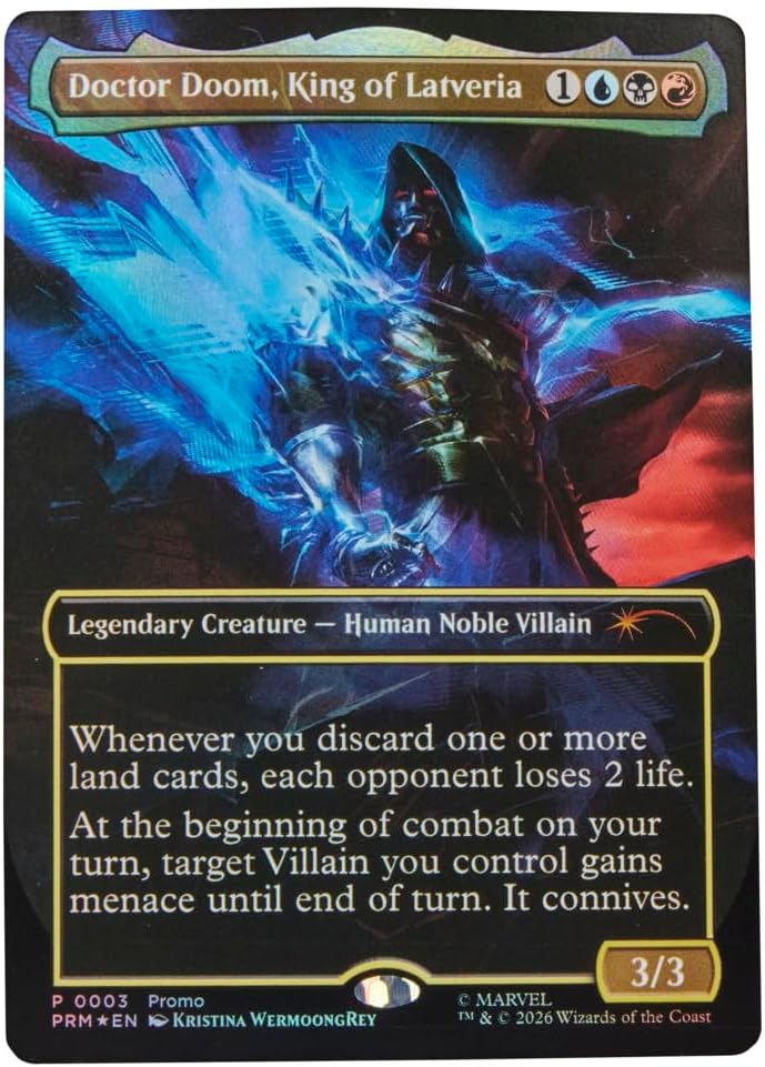 Marvel Legends x Magic the Gathering Dr. Doom 2099