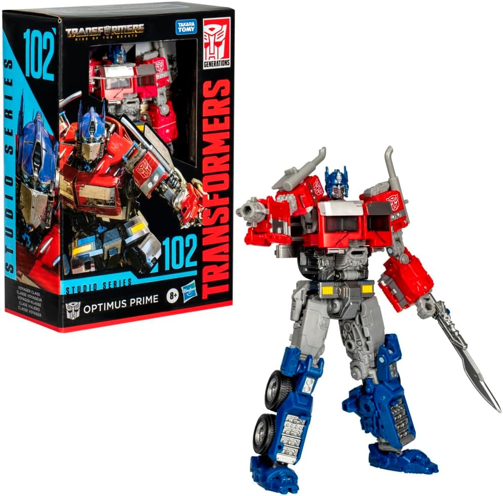 Transformers Studio Series Action Figure Rise of the Beasts Optimus Prime 102