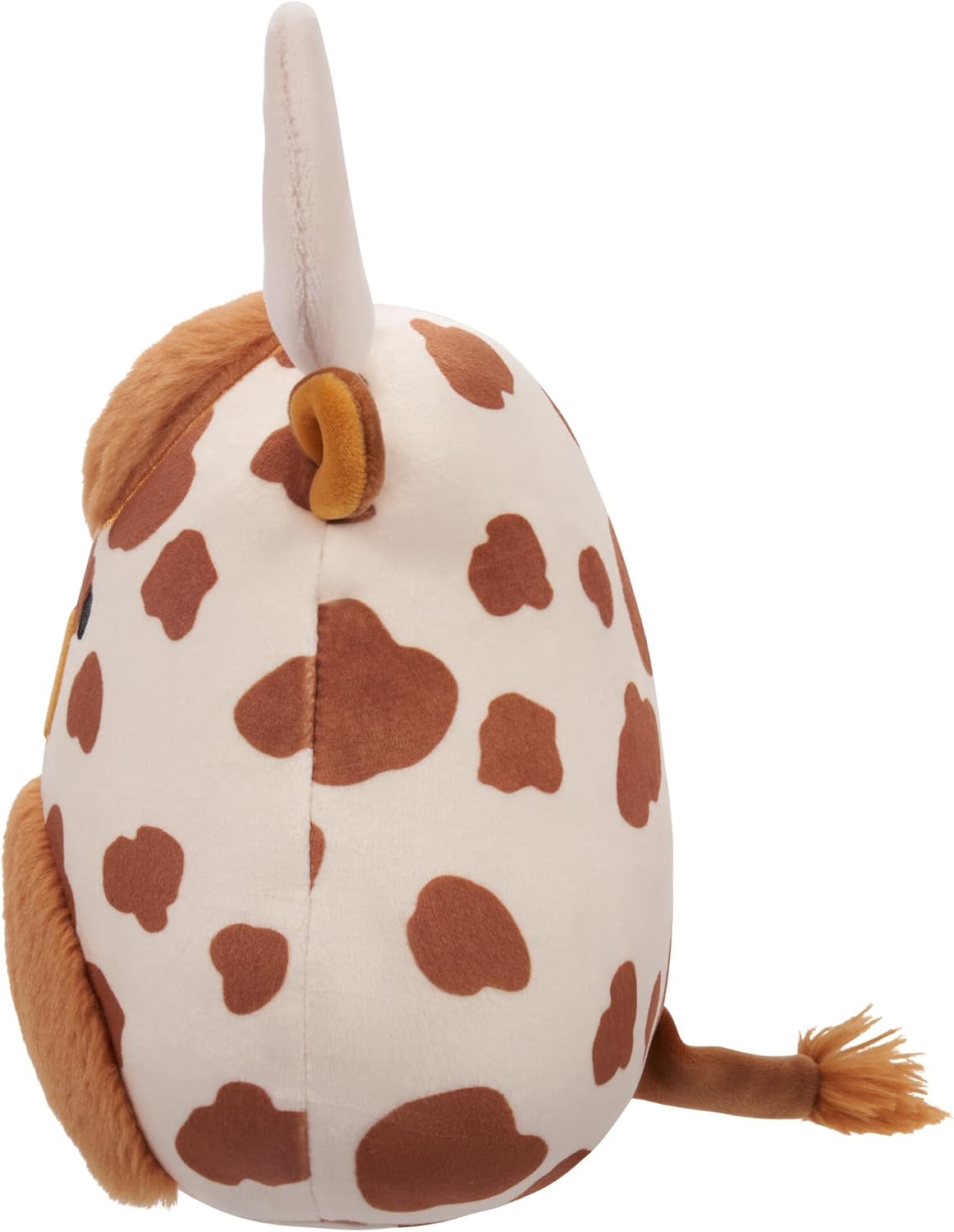 Squishmallows 8" Alonzo Brown & White Highland Cow