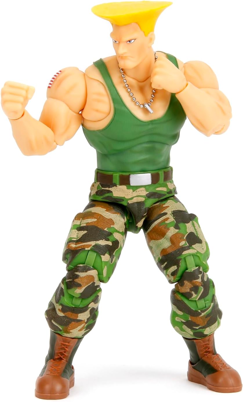 Jada Ultra Street fighter II Guile Action Figure