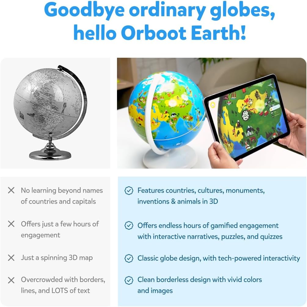 Orboot Our Earth Interactive Globe